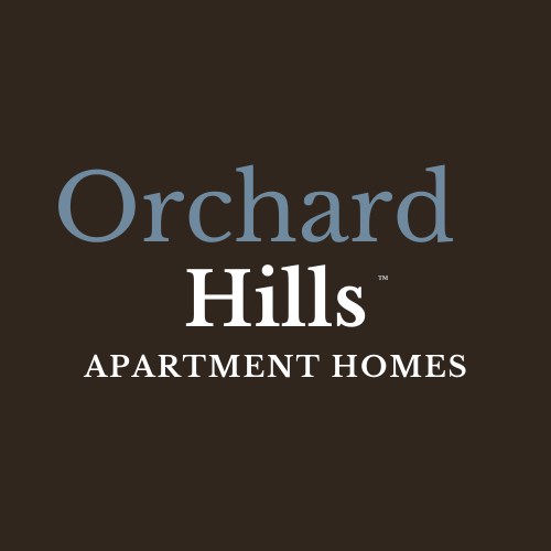 A logo for Orchard Hills Apartment Homes.
